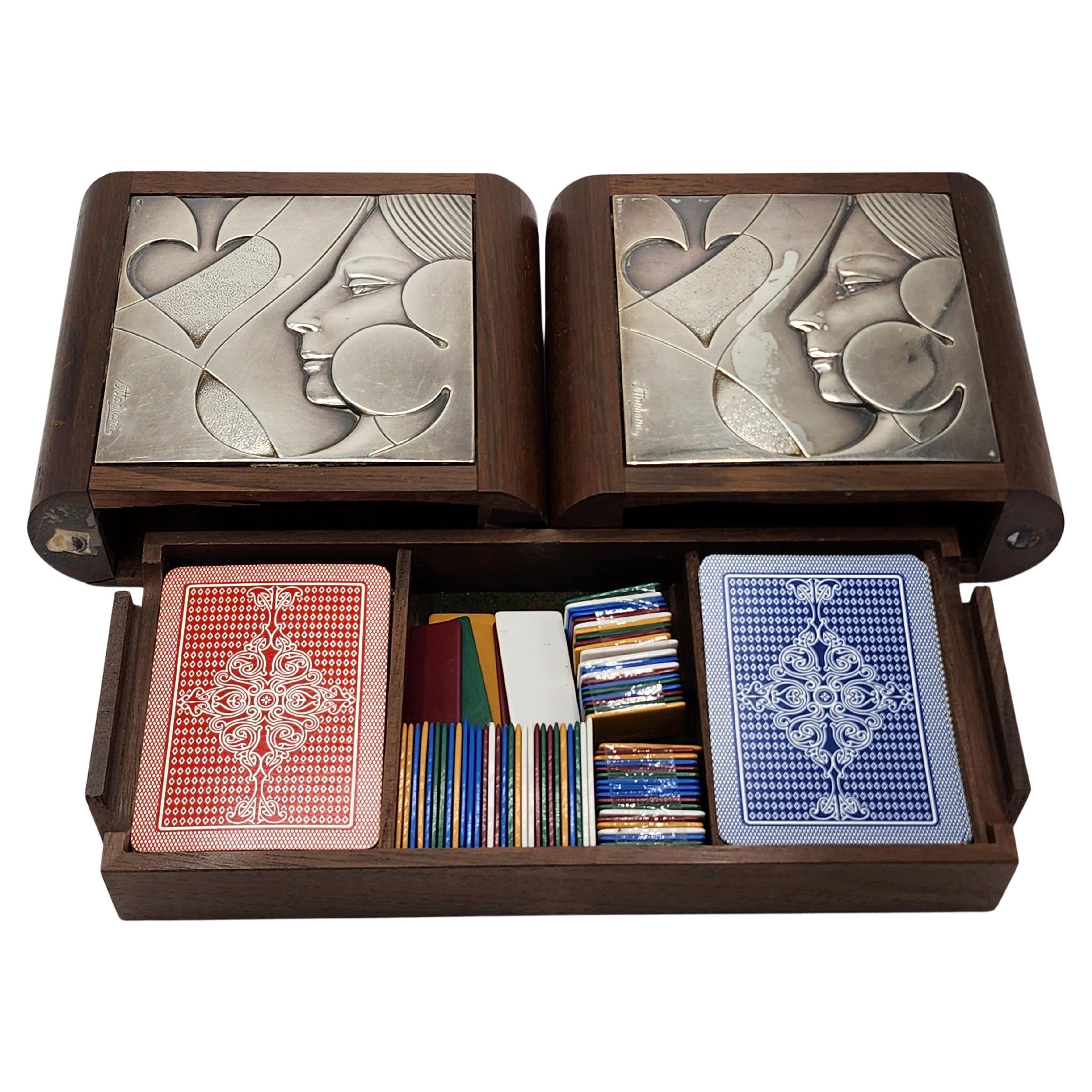 Ottaviani Italienisches Spiel Kartenspiel Box im Angebot
