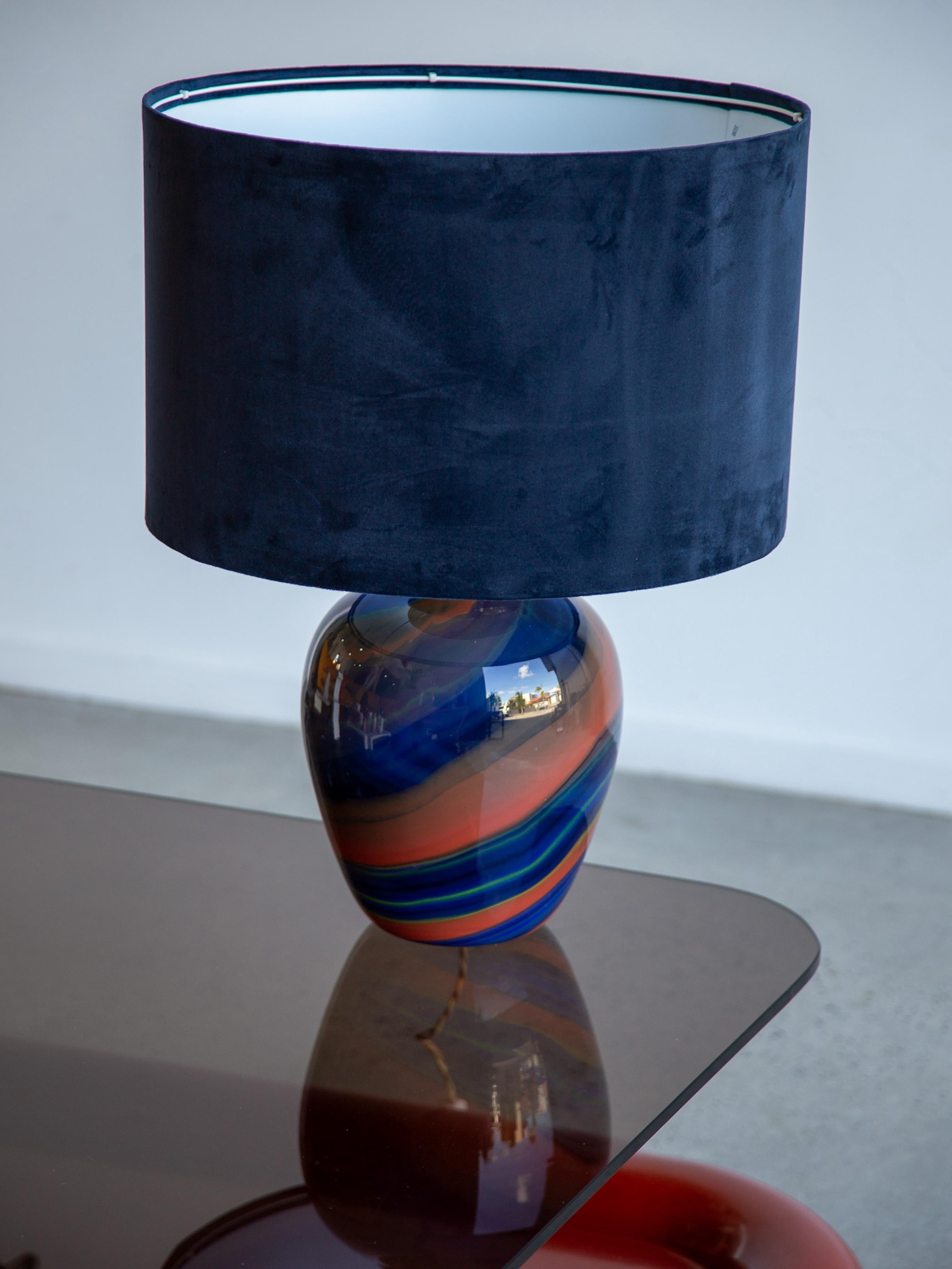 Lampe de bureau Ottavio Missoni Eos en verre de Murano soufflé à la main Bon état - En vente à Byron Bay, NSW