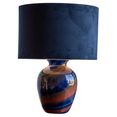 Ottavio Missoni Eos Lámpara de sobremesa con jarrón de cristal de Murano soplado a mano