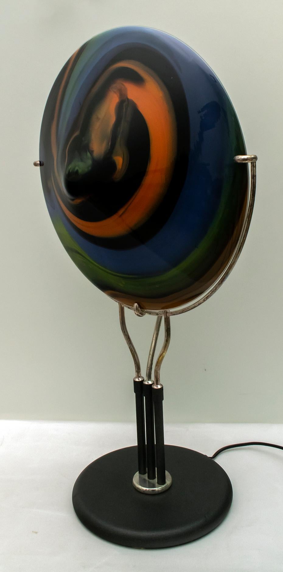Late 20th Century Ottavio Missoni Italian Murano Glass 