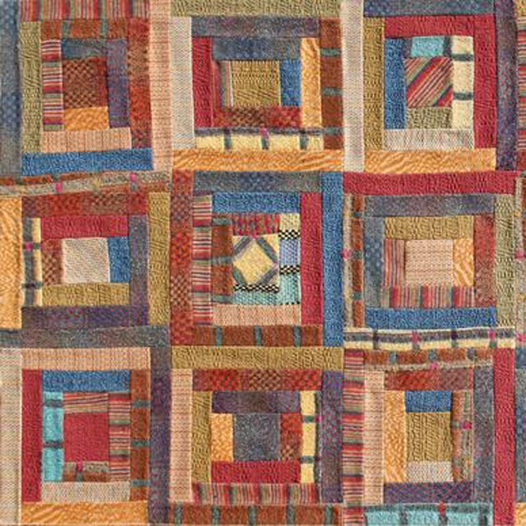 Large Missoni Wool Tapestry Wall Hanging - Abstract Geometric Mixed Media Art by Ottavio Missoni