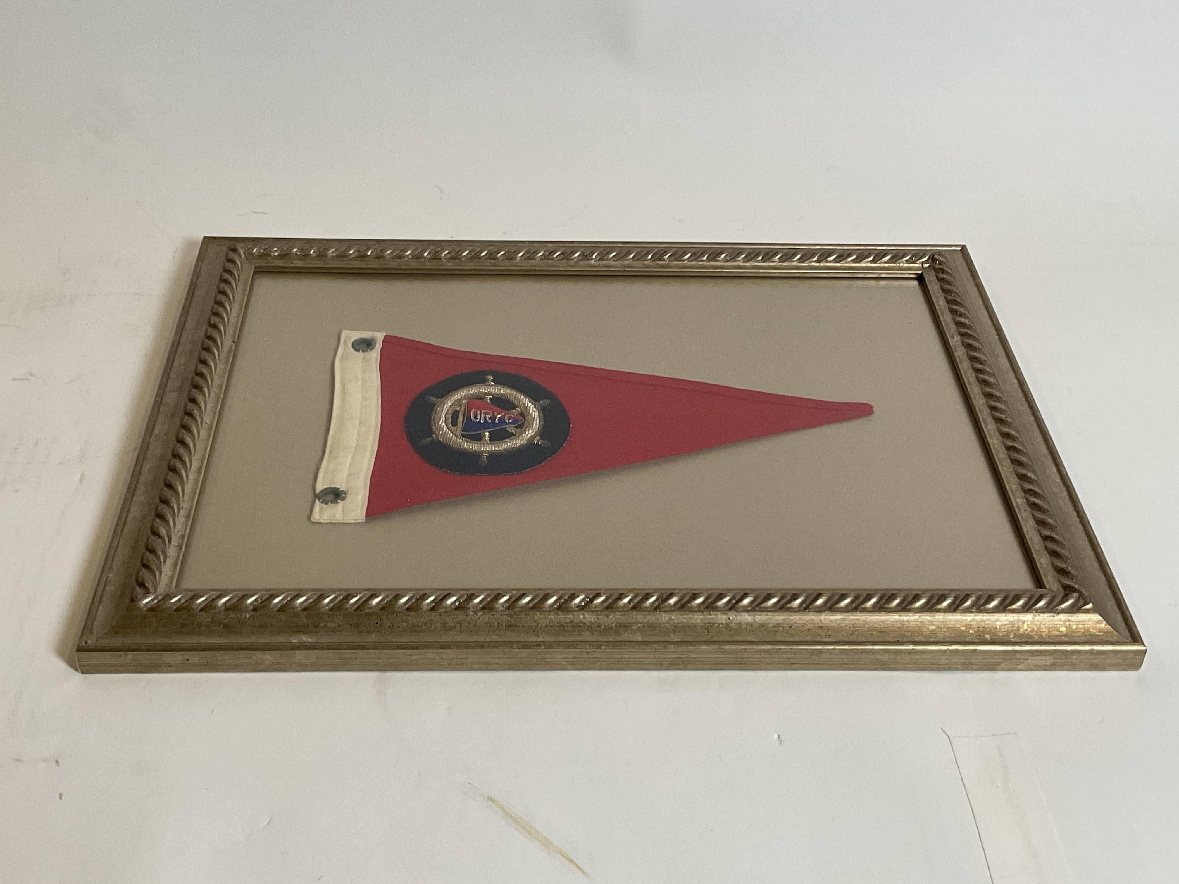 Mid-20th Century Ottawa River Yacht Club Flag For Sale