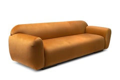 Otter Sofa in Cotton Velvet with Matte Finish