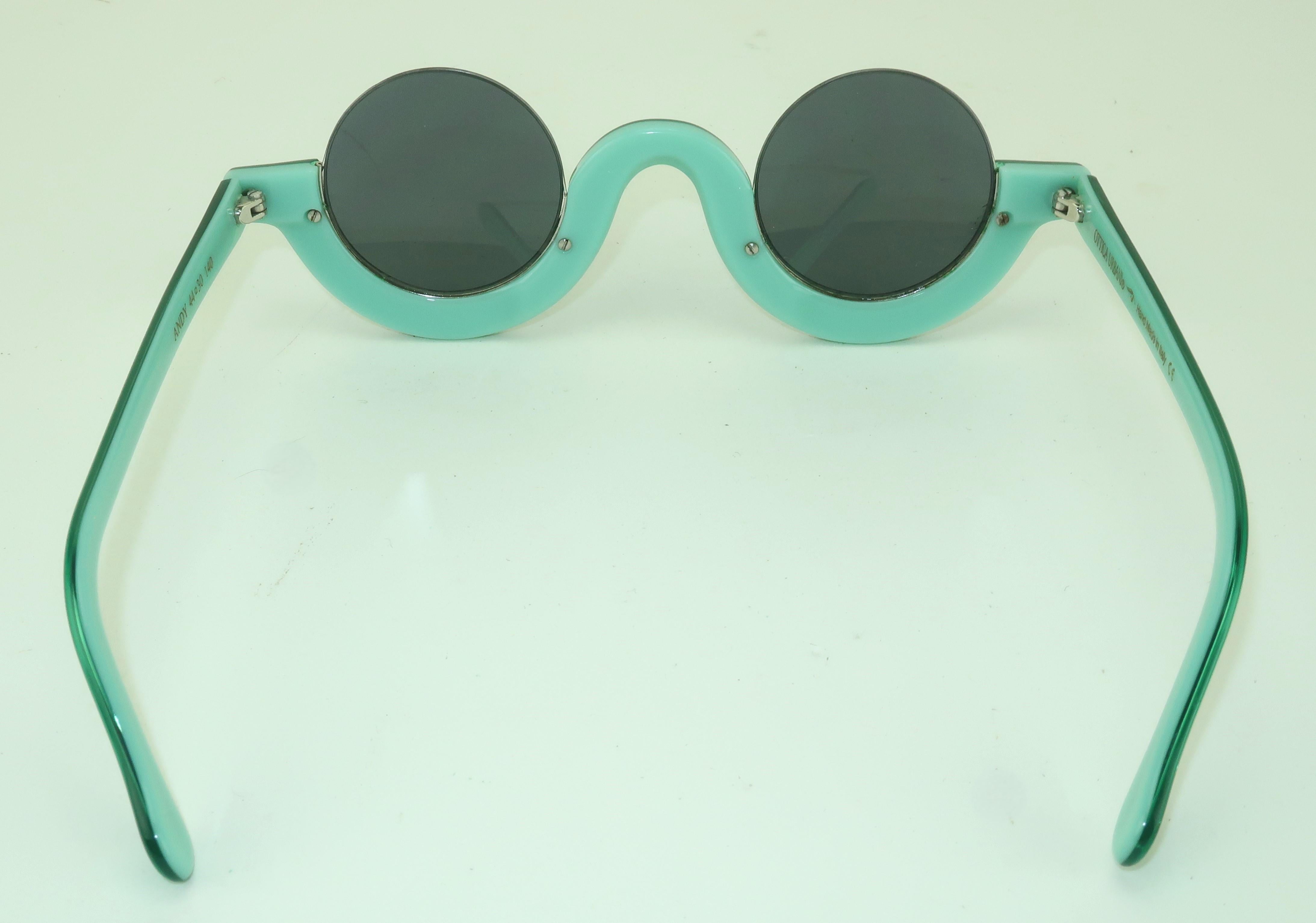 Lunettes de soleil italiennes Ottica Urbani Green 3