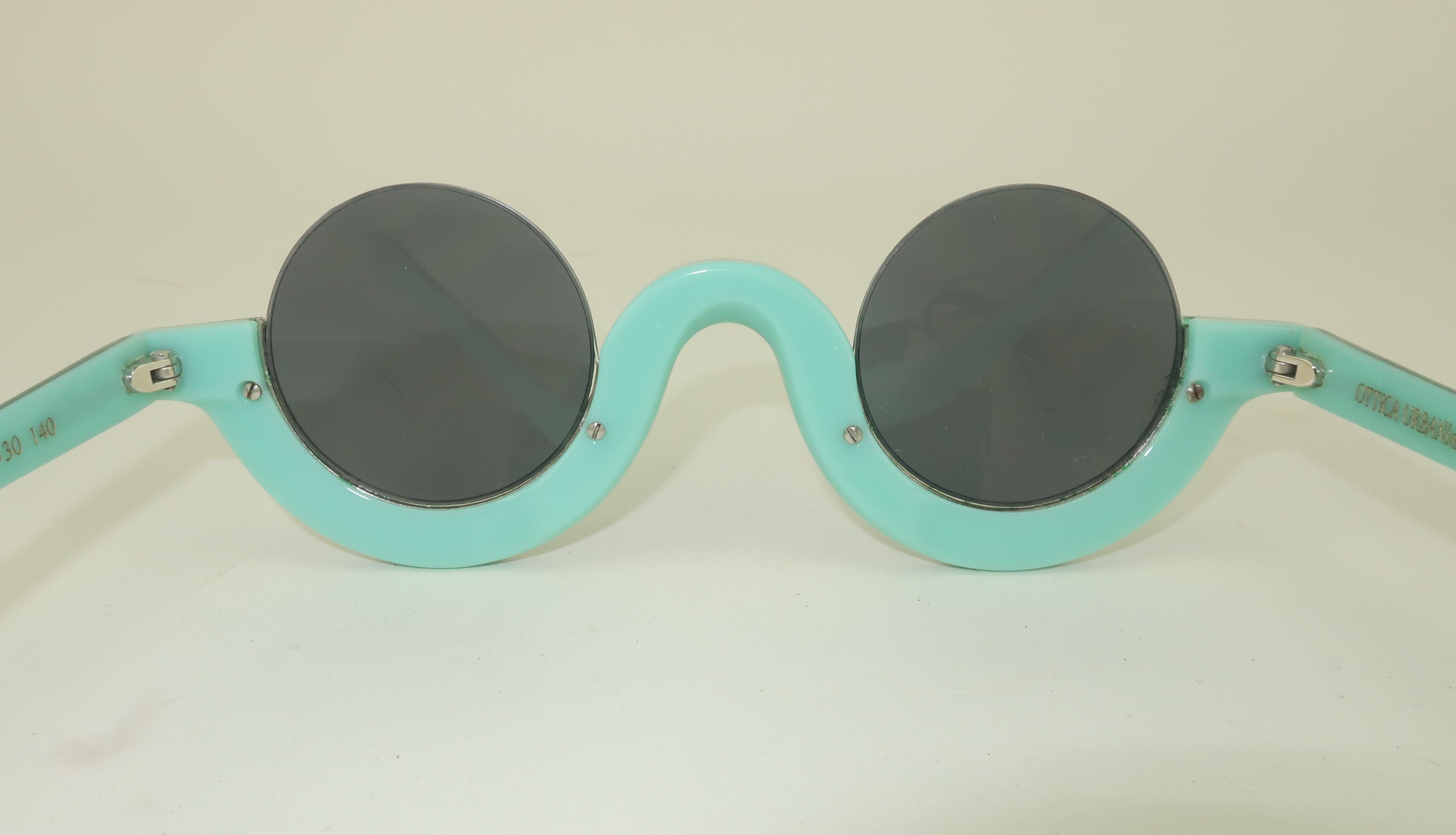 Lunettes de soleil italiennes Ottica Urbani Green 4
