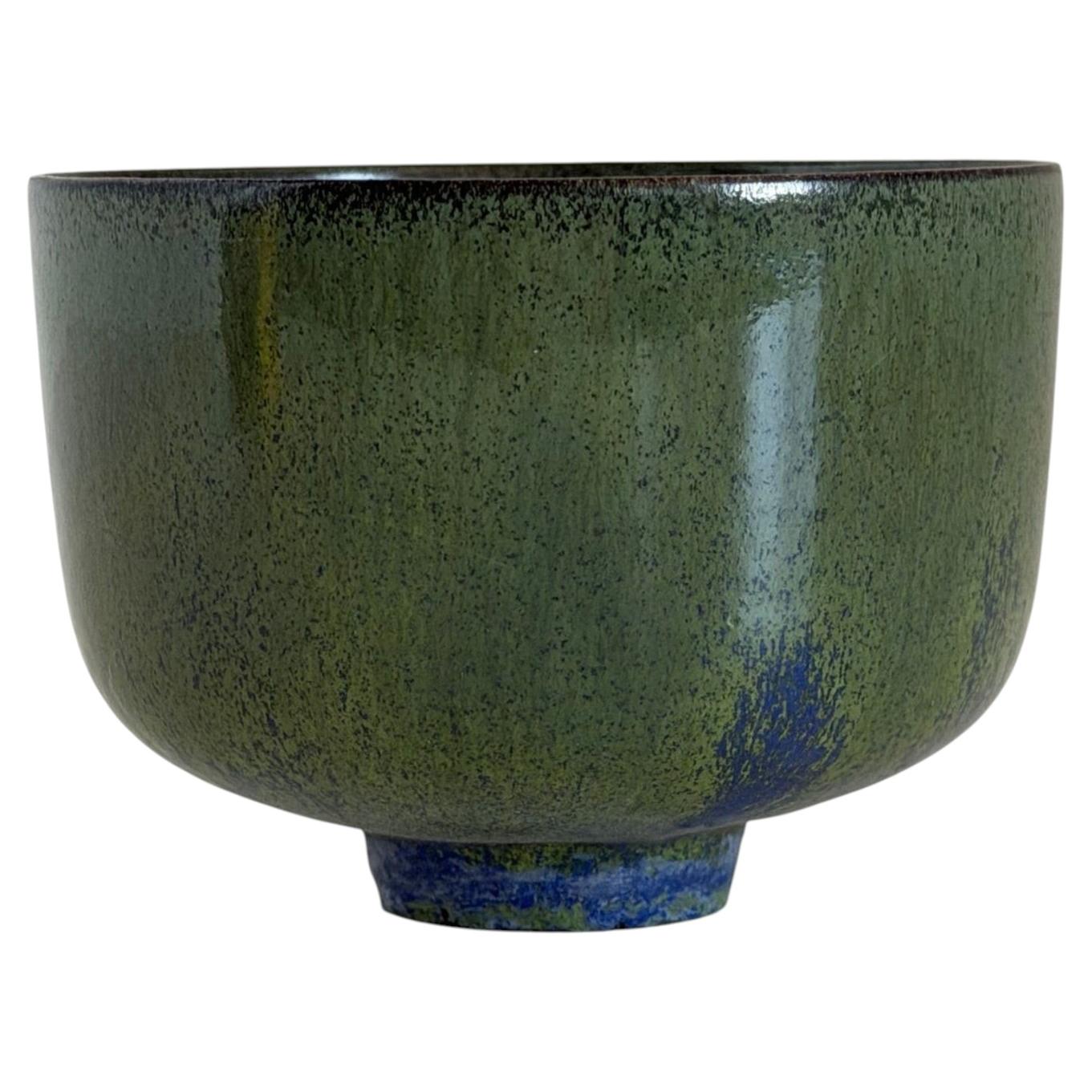 Otto and Gertrude Natzler Bowl Studio 1963