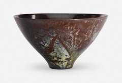 Otto and Gertrude Natzler Flaring Bowl 1967