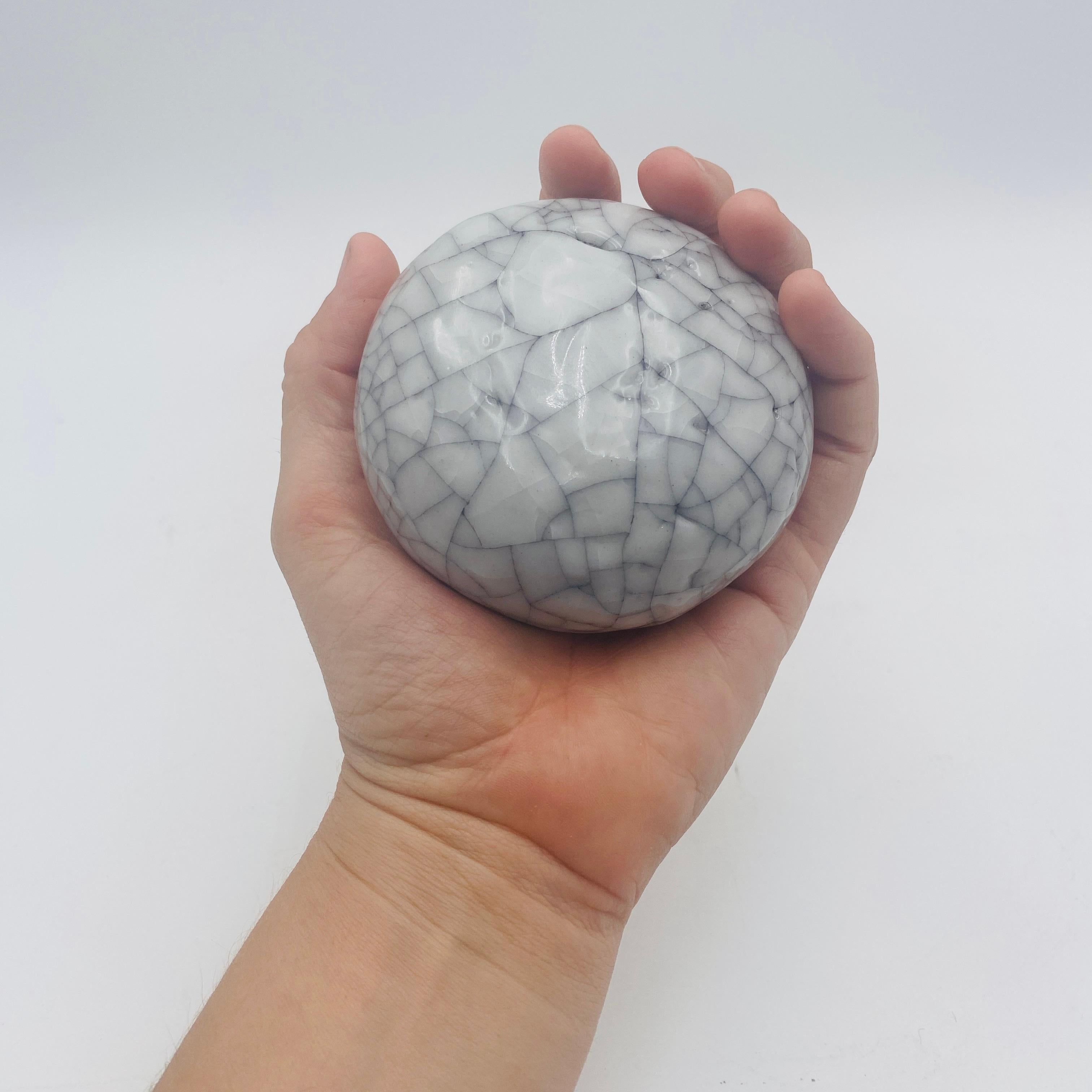 Americano Otto and Vivika Heino California Studio Pottery Smalto Crackle in vendita