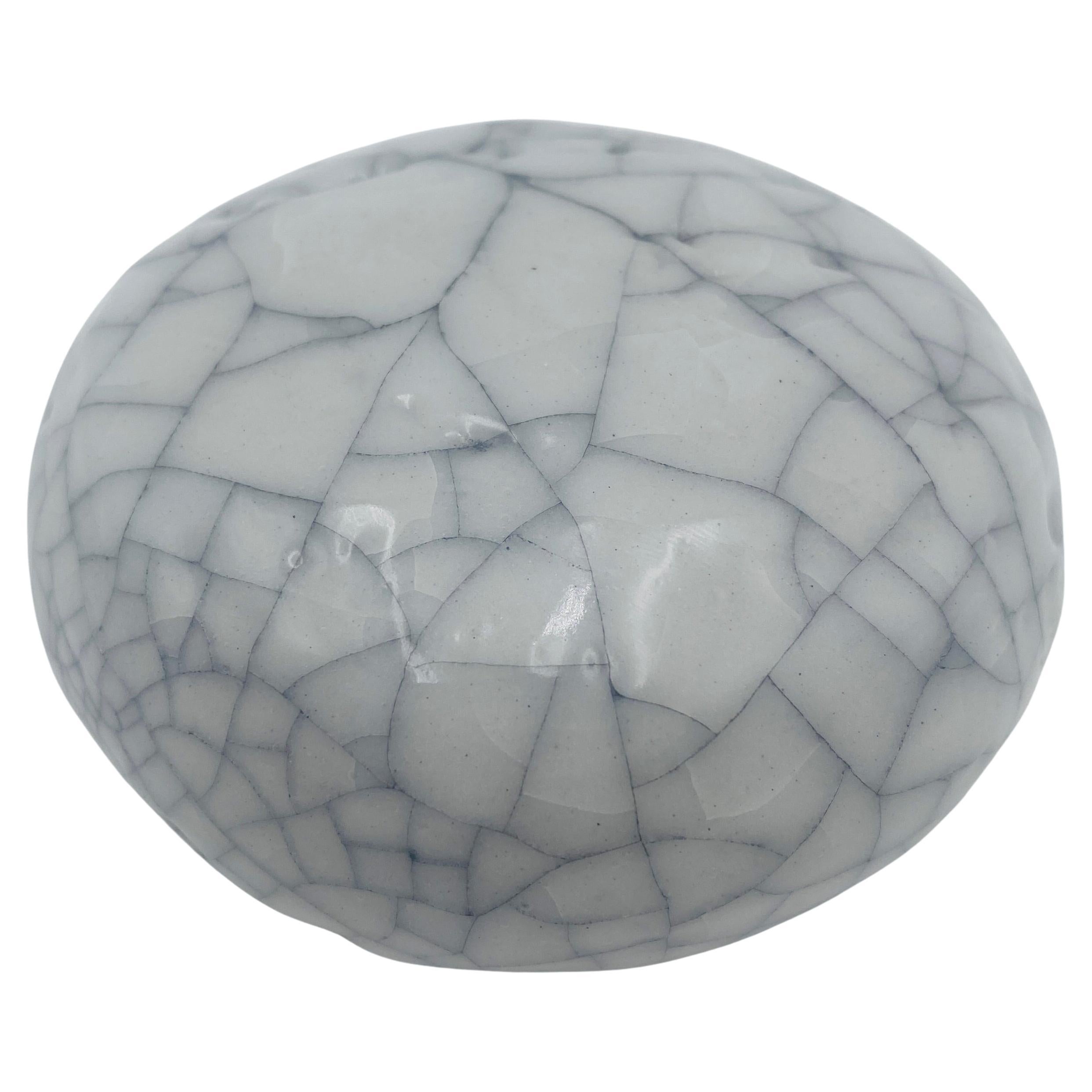 Otto and Vivika Heino California Studio Pottery Smalto Crackle in vendita