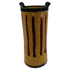 Poterie en céramique Otto et Vivika Heino Mid-Century Modern « Oxblood Drip » (poterie de sang de bœuf)