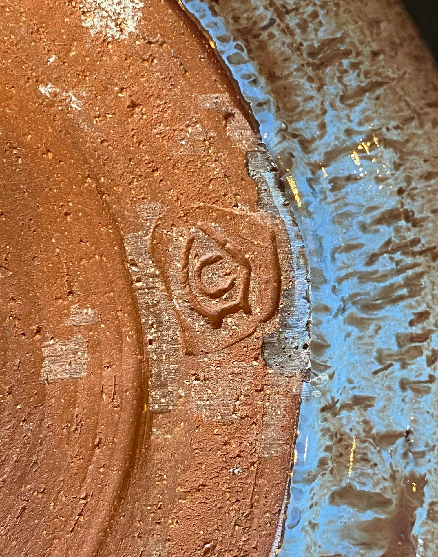 Otto und Vivika Heino Signiert Mitte des Jahrhunderts Moderne Couinard Art Studio Pottery Schale im Angebot 3
