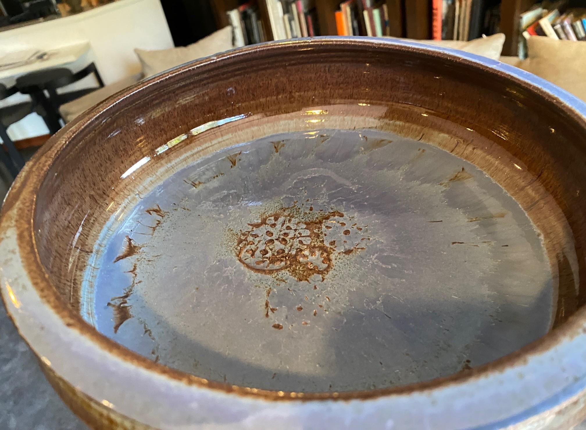 Otto und Vivika Heino Signiert Mitte des Jahrhunderts Moderne Couinard Art Studio Pottery Schale im Angebot 6