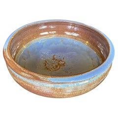 Otto und Vivika Heino Signiert Mitte des Jahrhunderts Moderne Couinard Art Studio Pottery Schale