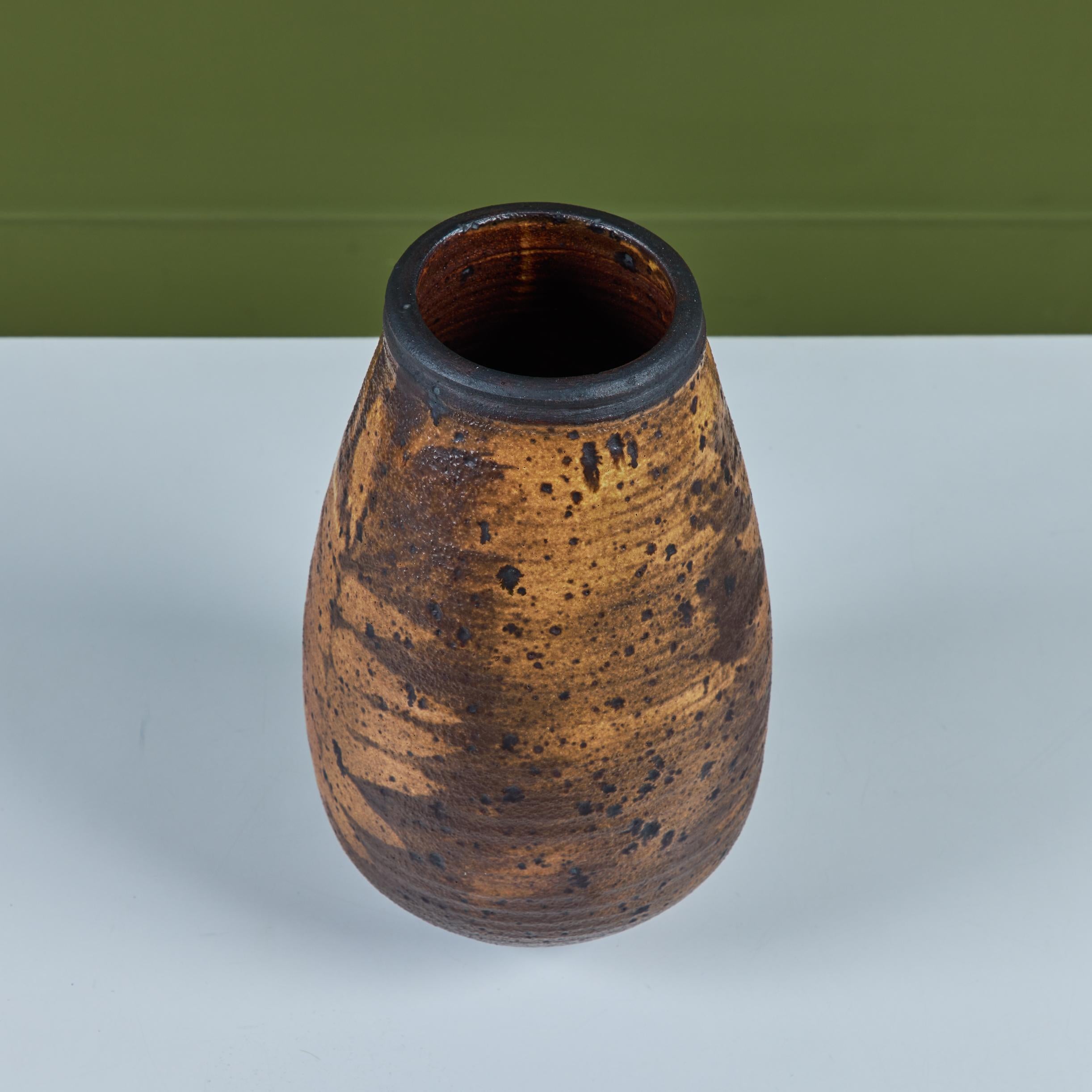Fine XX secolo Vaso di Studio Pottery di Otto and Vivika Heino in vendita