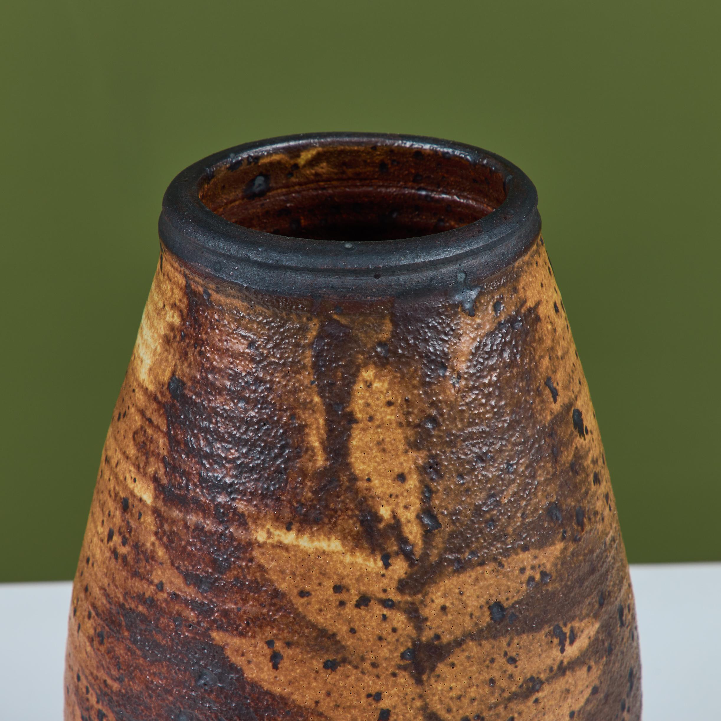 Argilla Vaso di Studio Pottery di Otto and Vivika Heino in vendita