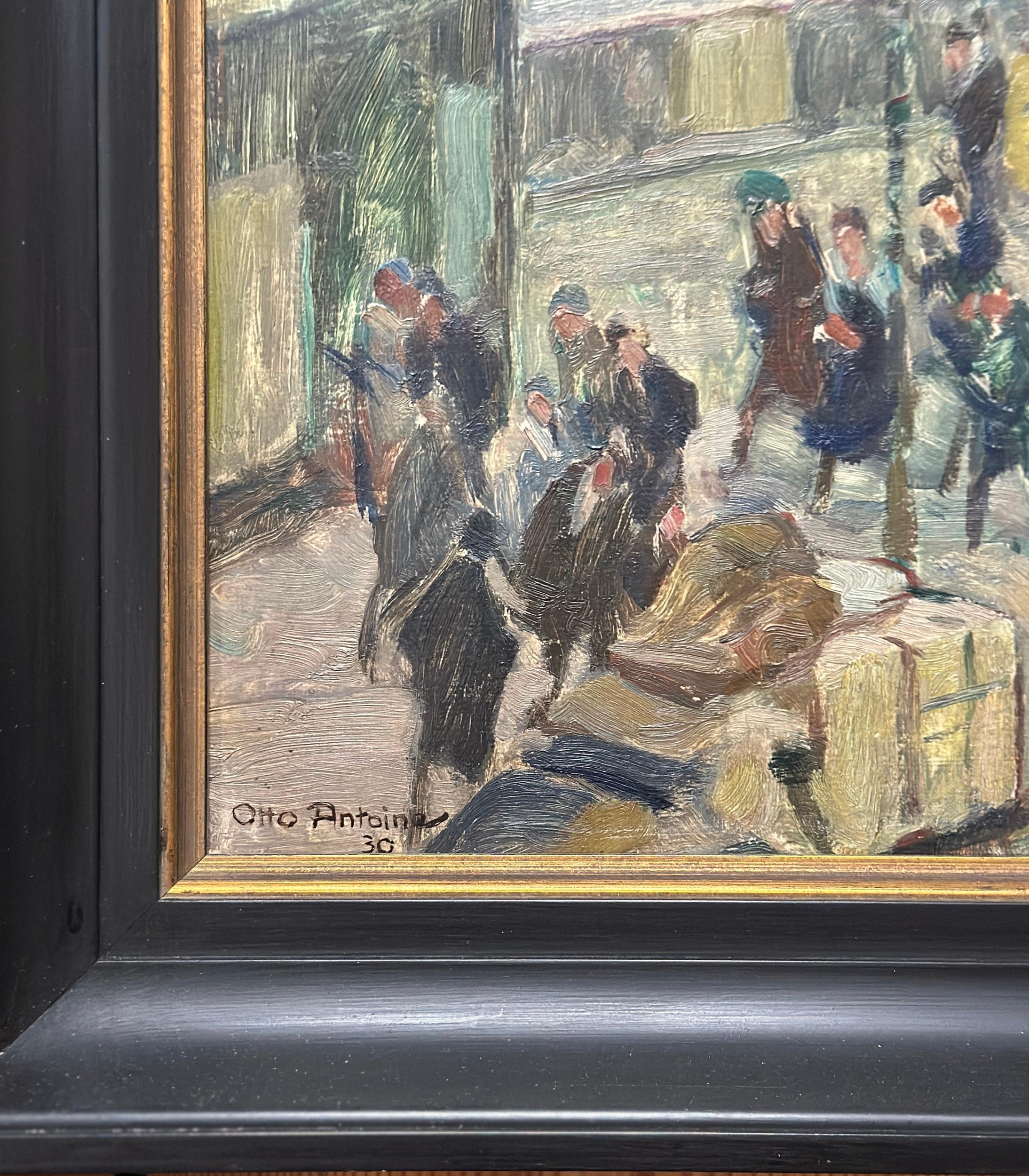 Berlin, Potsdamer Tor – Painting von Otto Antoine