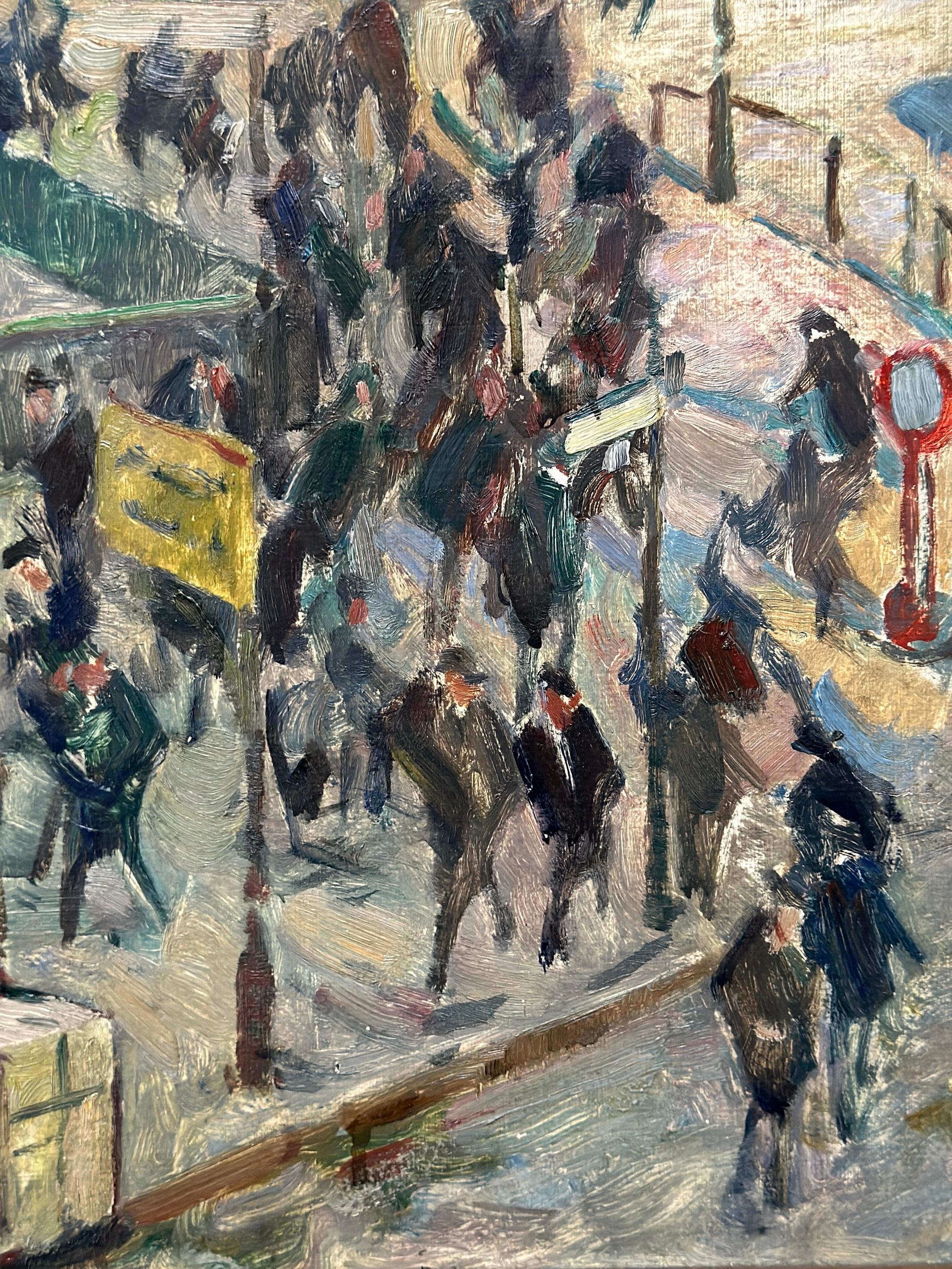 Berlin, Potsdamer Tor (Impressionismus), Painting, von Otto Antoine