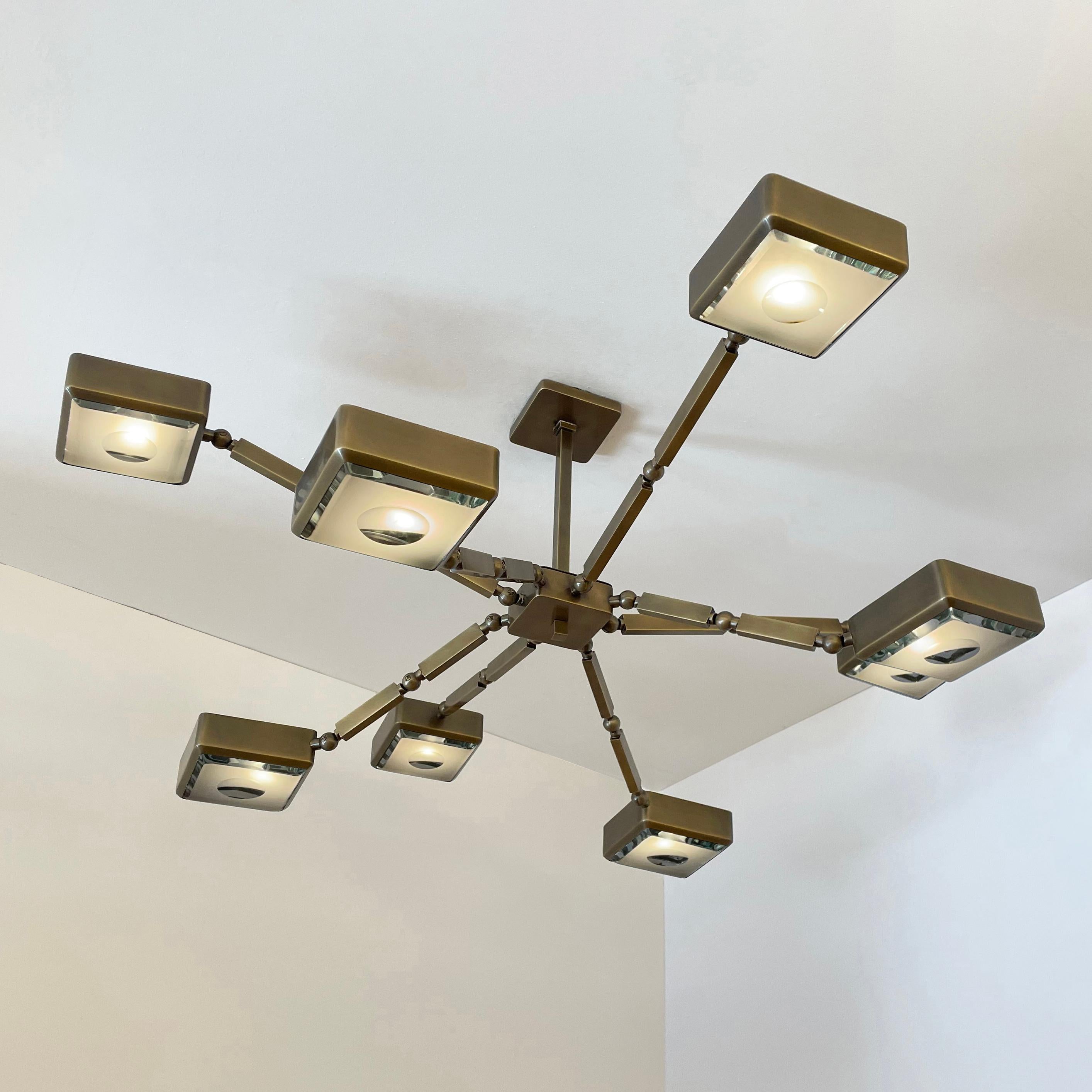 Otto Articulating Ceiling Light by Gaspare Asaro In New Condition For Sale In New York, NY