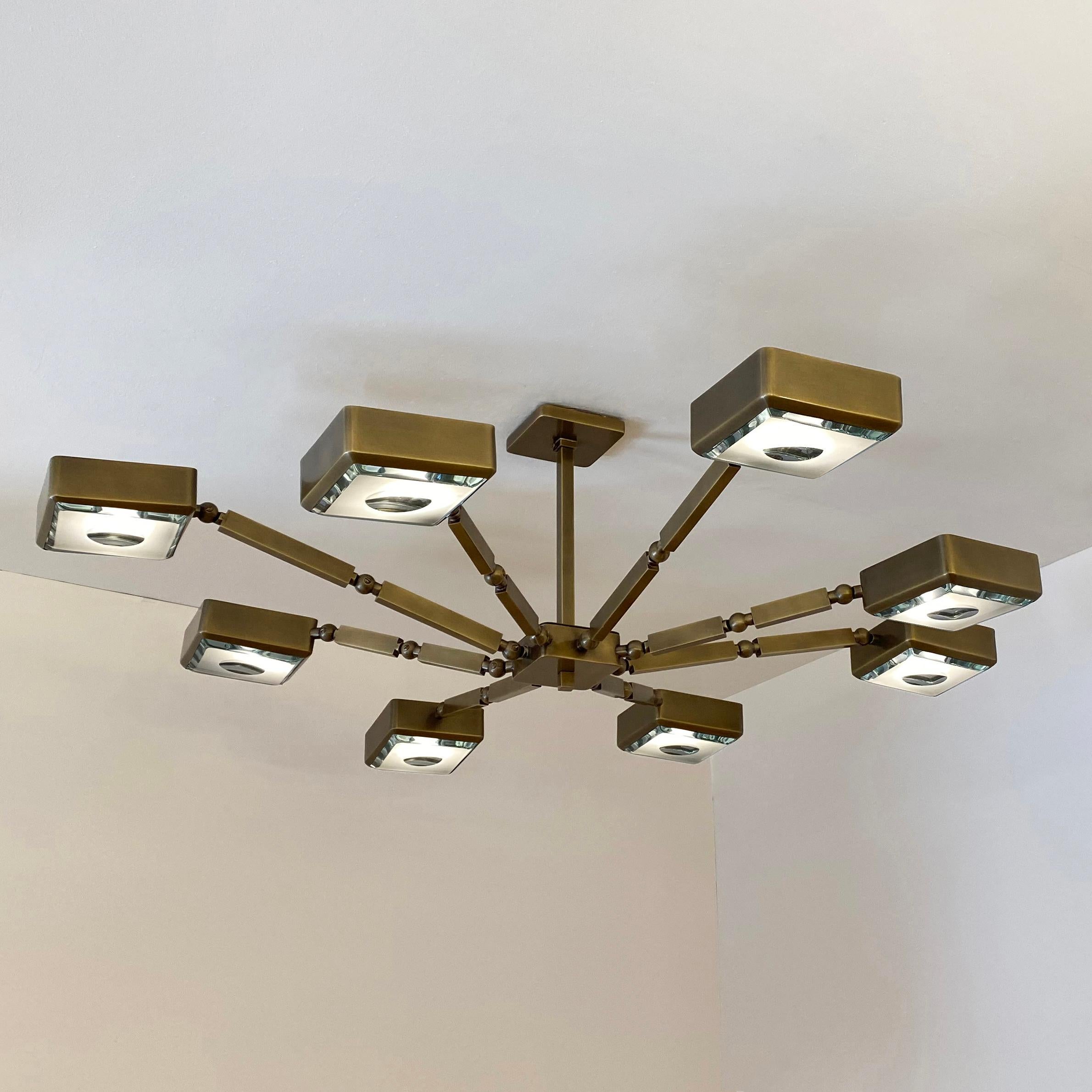 Contemporary Otto Articulating Ceiling Light by Gaspare Asaro For Sale