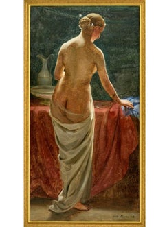 19th Century Neoclassical Scene - Psyche, Oil on Canvas