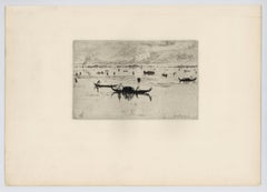 "Laguna Veneta" Venice original etching