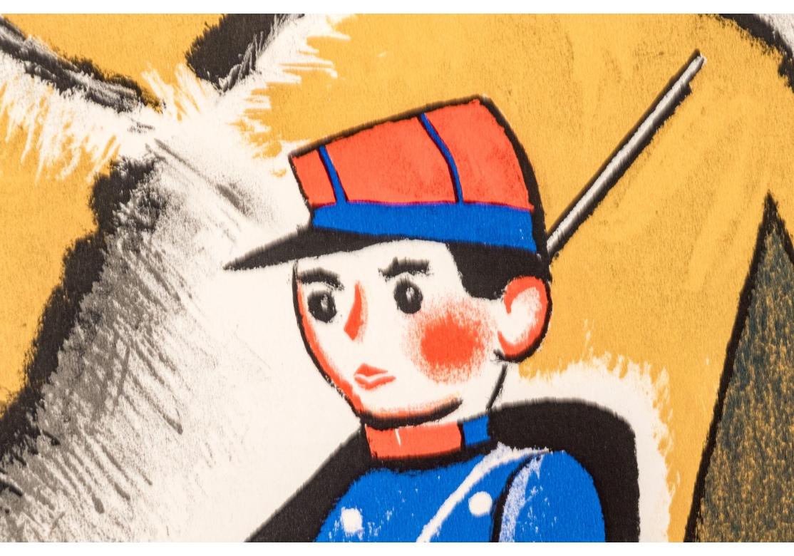 Otto Baumberger Spielwaren Ausstellung Jelmoli Poster - Non encadré en vente 6