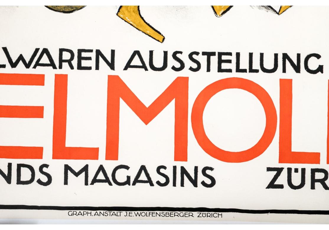 Otto Baumberger Spielwaren Ausstellung Jelmoli Poster - Non encadré en vente 11