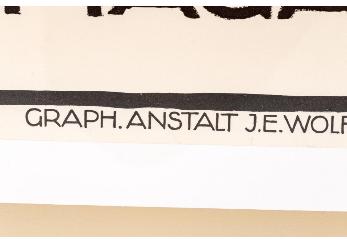 Lin Otto Baumberger Spielwaren Ausstellung Jelmoli Poster - Non encadré en vente