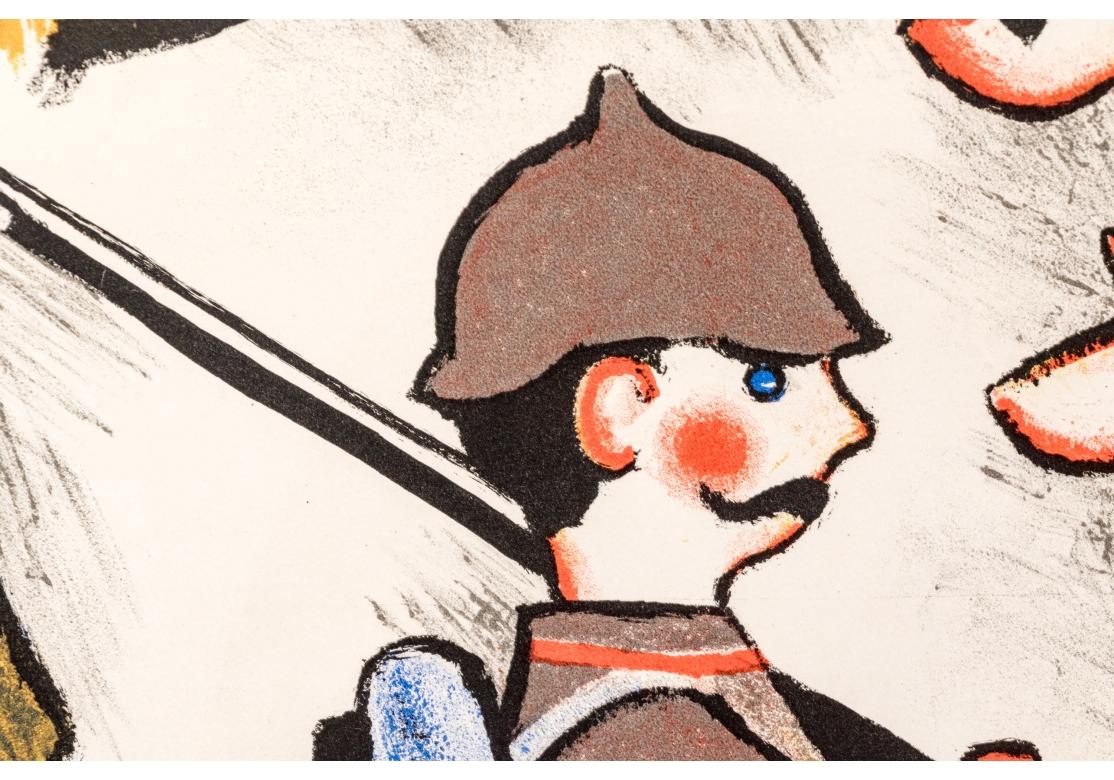 Otto Baumberger Spielwaren Ausstellung Jelmoli Poster - Non encadré en vente 1