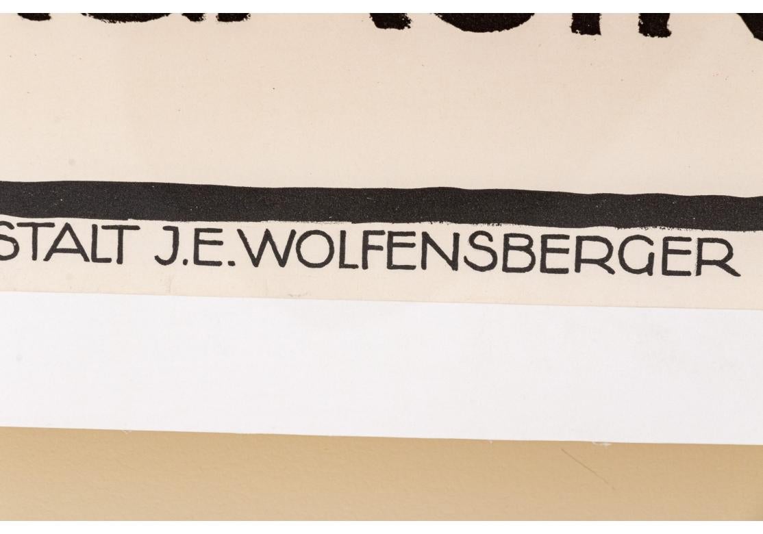 Otto Baumberger Spielwaren Ausstellung Jelmoli Poster - Non encadré en vente 2