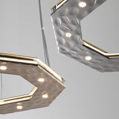 Otto Bronzed Octagonal Chandelier