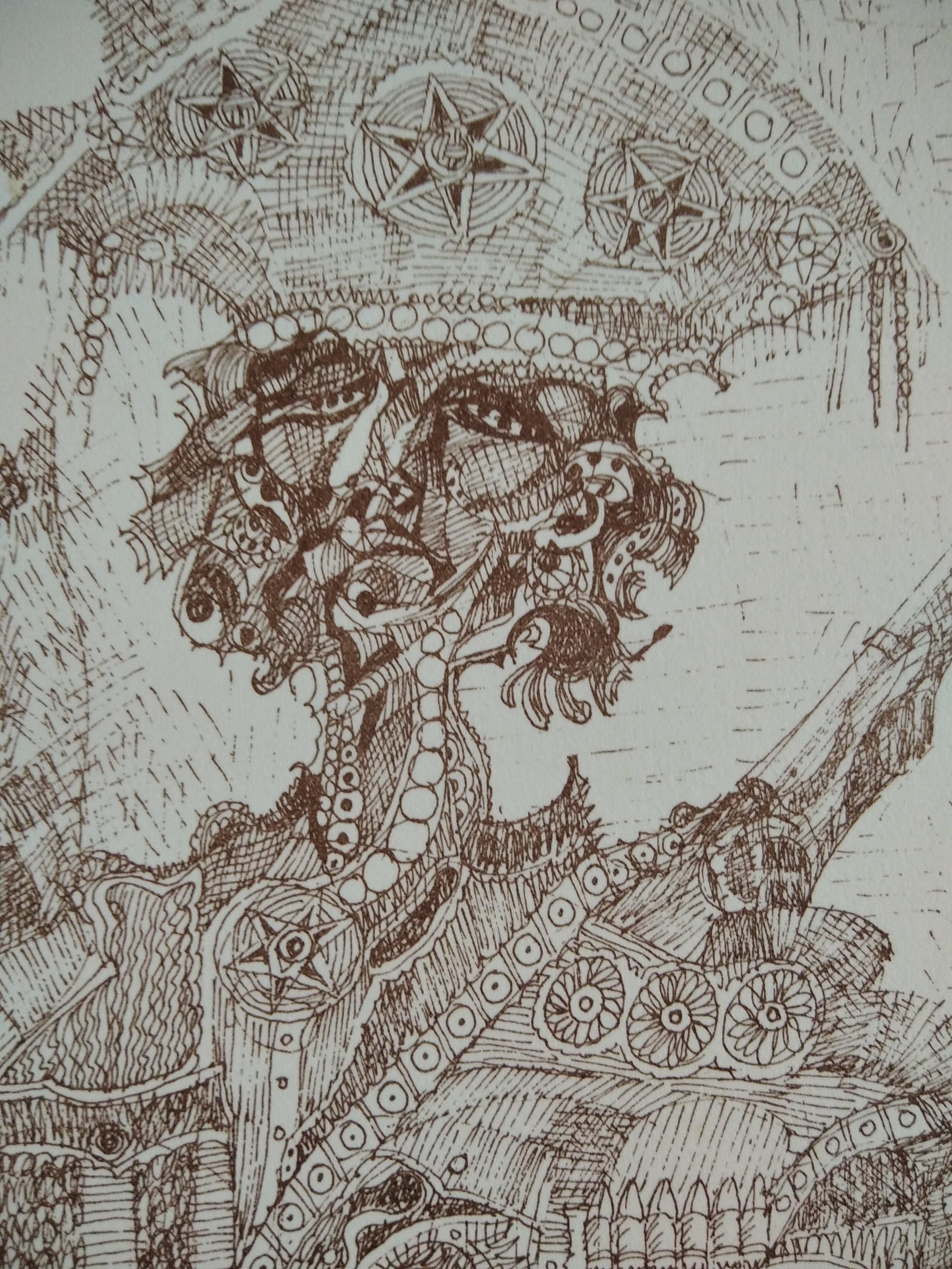 Unbenannt (Moderne), Print, von Otto Cavalcanti