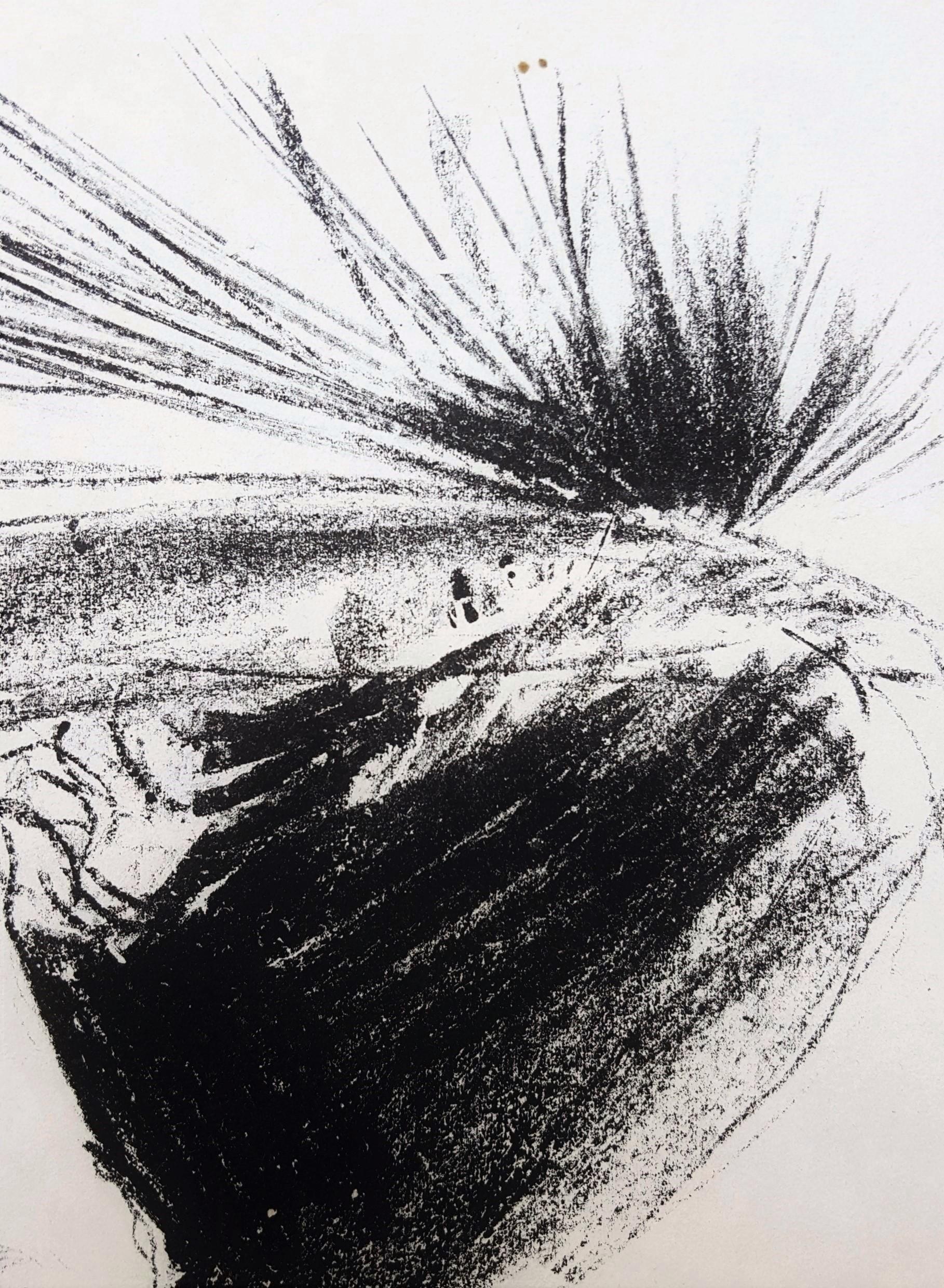 Dame mit Reiher (Woman with a Tuft of Heron Feathers) /// German Expressionism For Sale 12