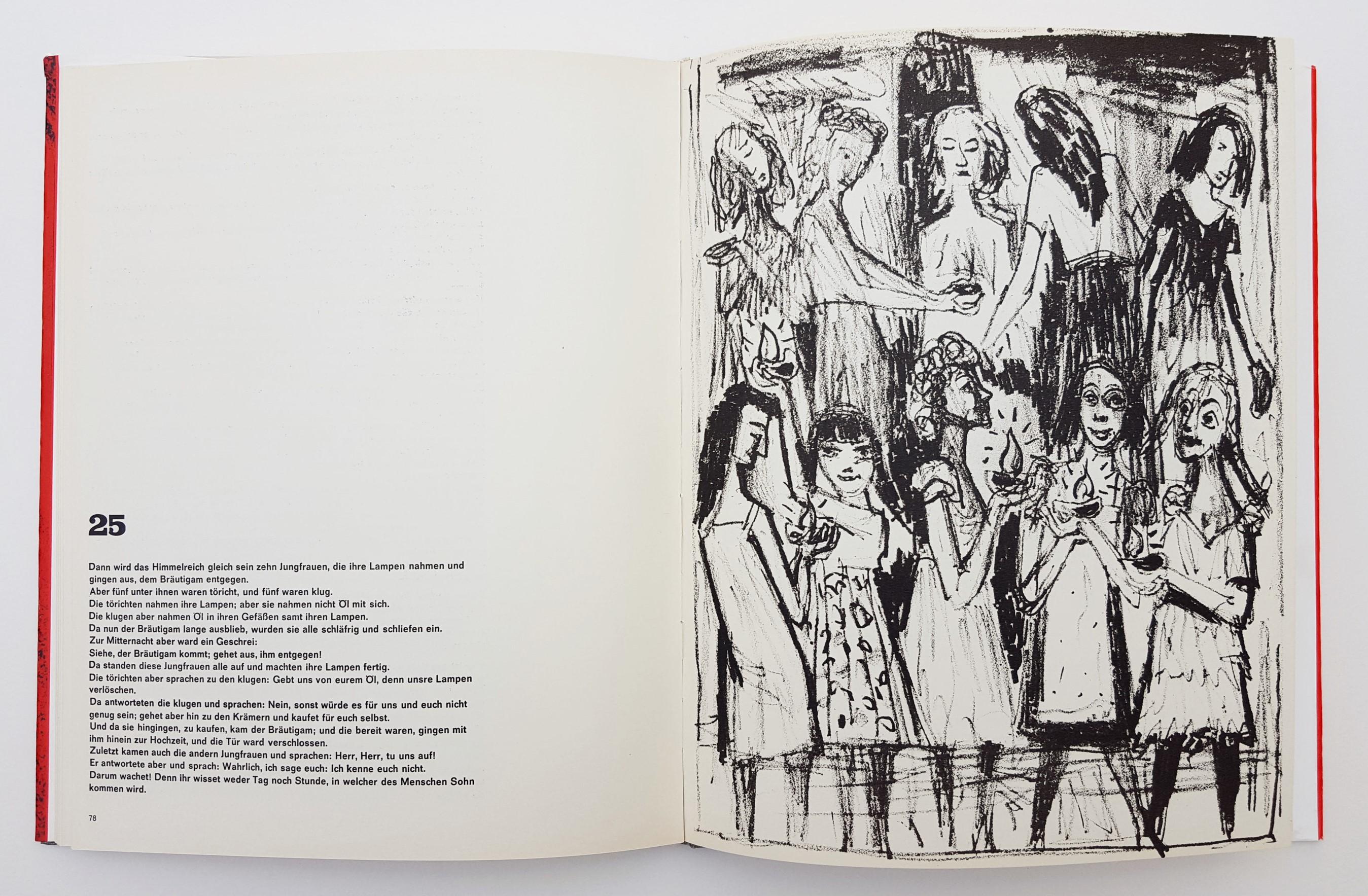 Das Evangelium nach Matthäus (The Gospel according to Matthew) /// Otto Dix Art For Sale 7