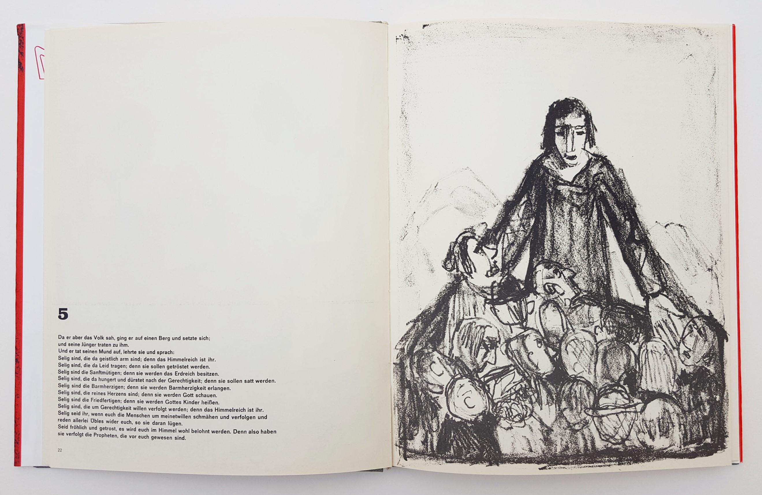 Das Evangelium nach Matthäus (The Gospel according to Matthew) /// Otto Dix Art For Sale 4