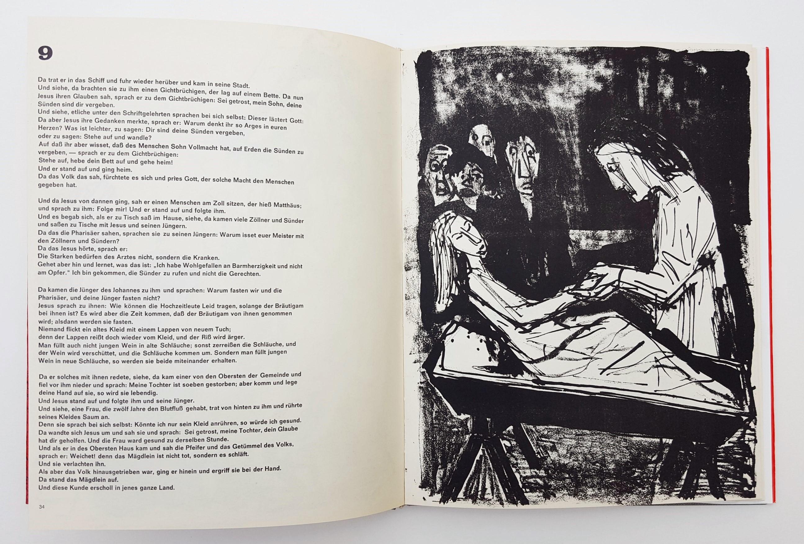 Das Evangelium nach Matthäus (The Gospel according to Matthew) /// Otto Dix Art For Sale 5