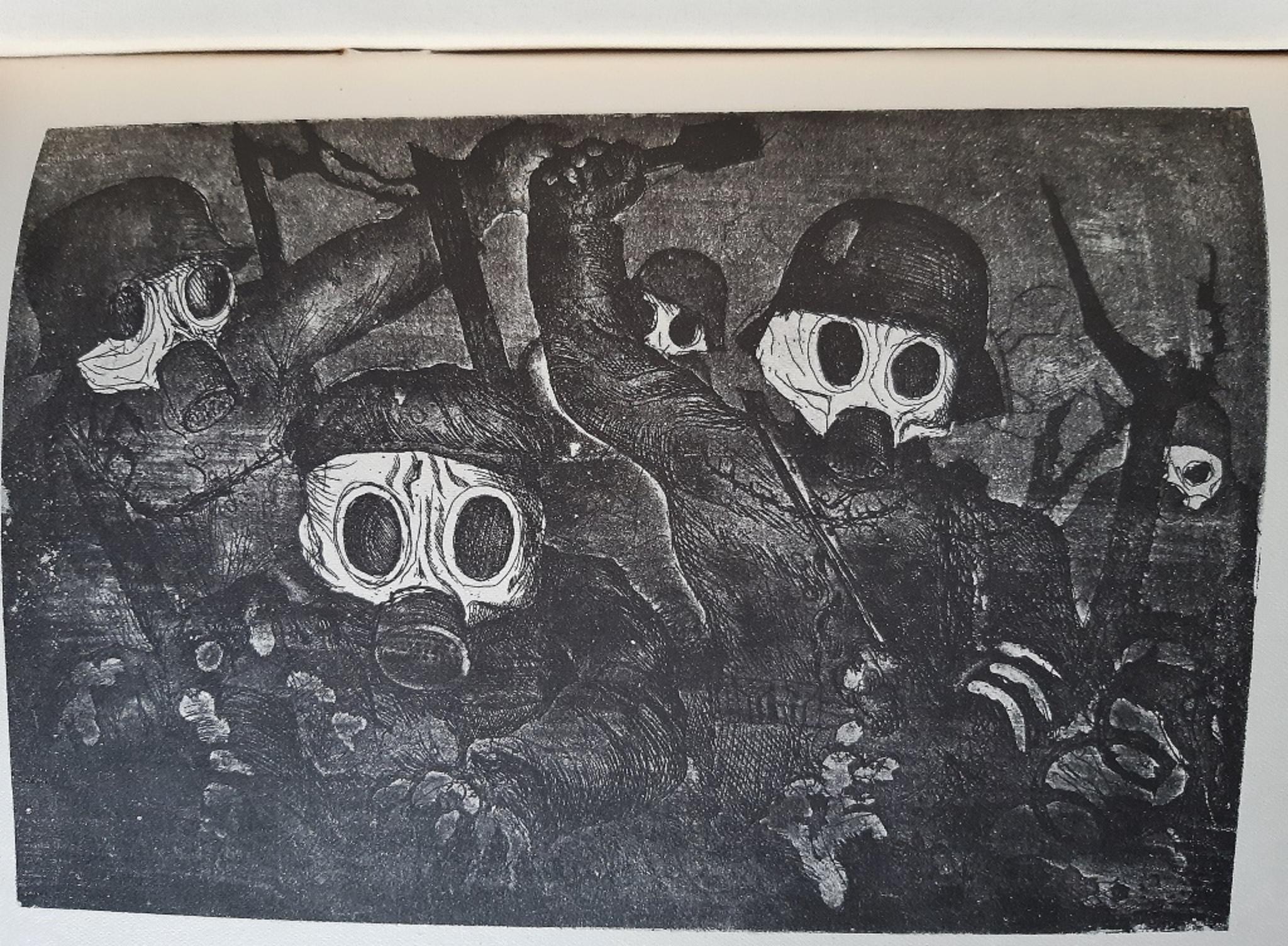 Livre rare illustré par Otto Dix  - 1924 1
