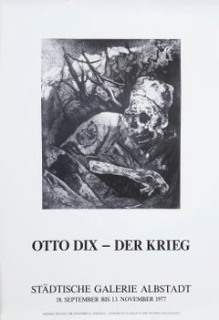 Städtische Galerie Albstadt (Corpse in Barbed Wire, Flanders) Poster