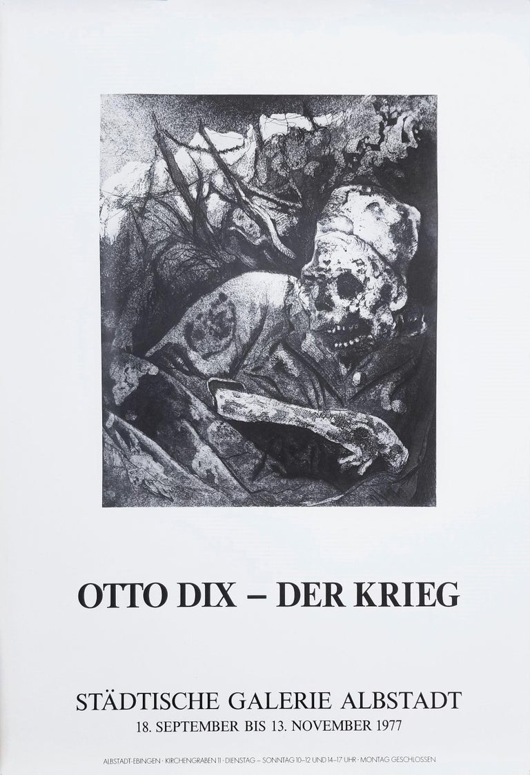 St dtische Galerie Albstadt Leiche Im Stacheldraht Flandern Plakat st-dtische-galerie-albstadt-leiche-im-stacheldraht-flandern-plakat