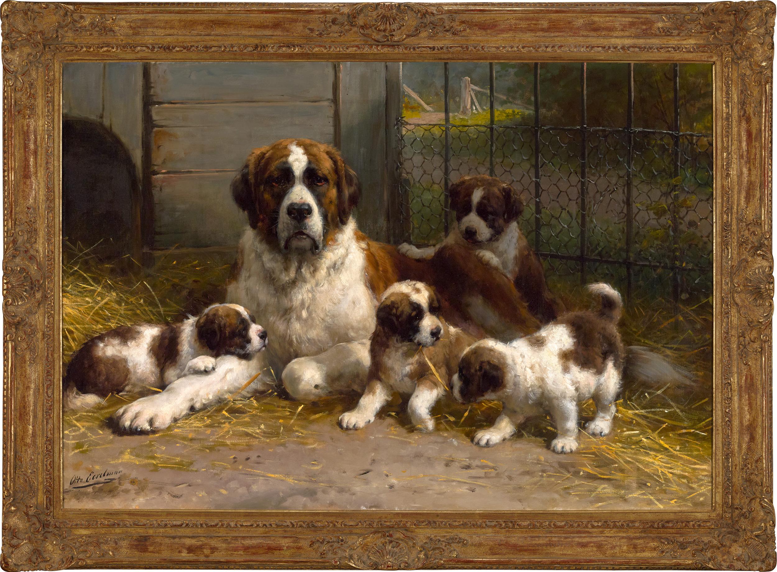 Eine wachsame Mutter von Otto Eerelman im Angebot 1