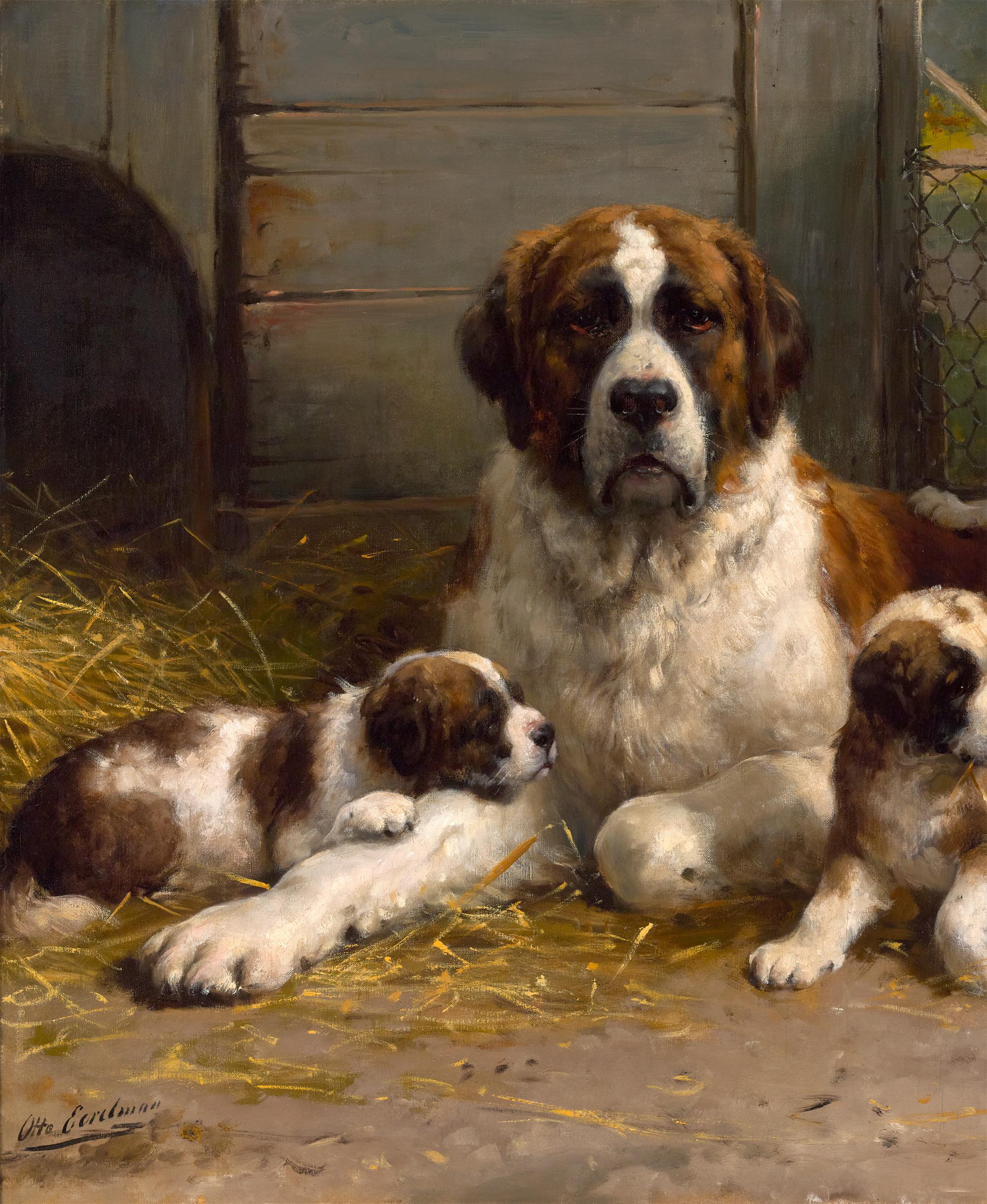 Eine wachsame Mutter von Otto Eerelman im Angebot 2