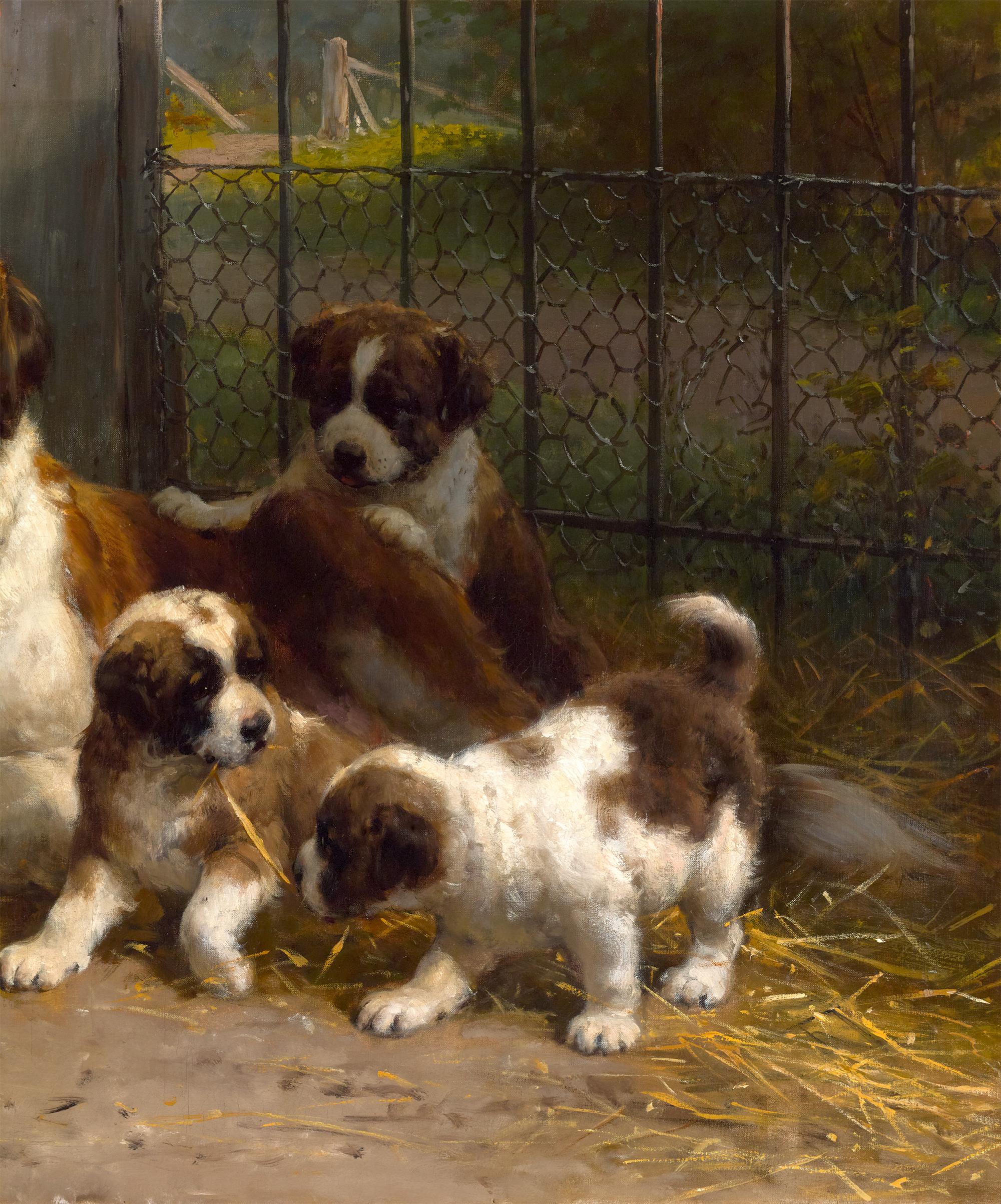 Eine wachsame Mutter von Otto Eerelman im Angebot 3