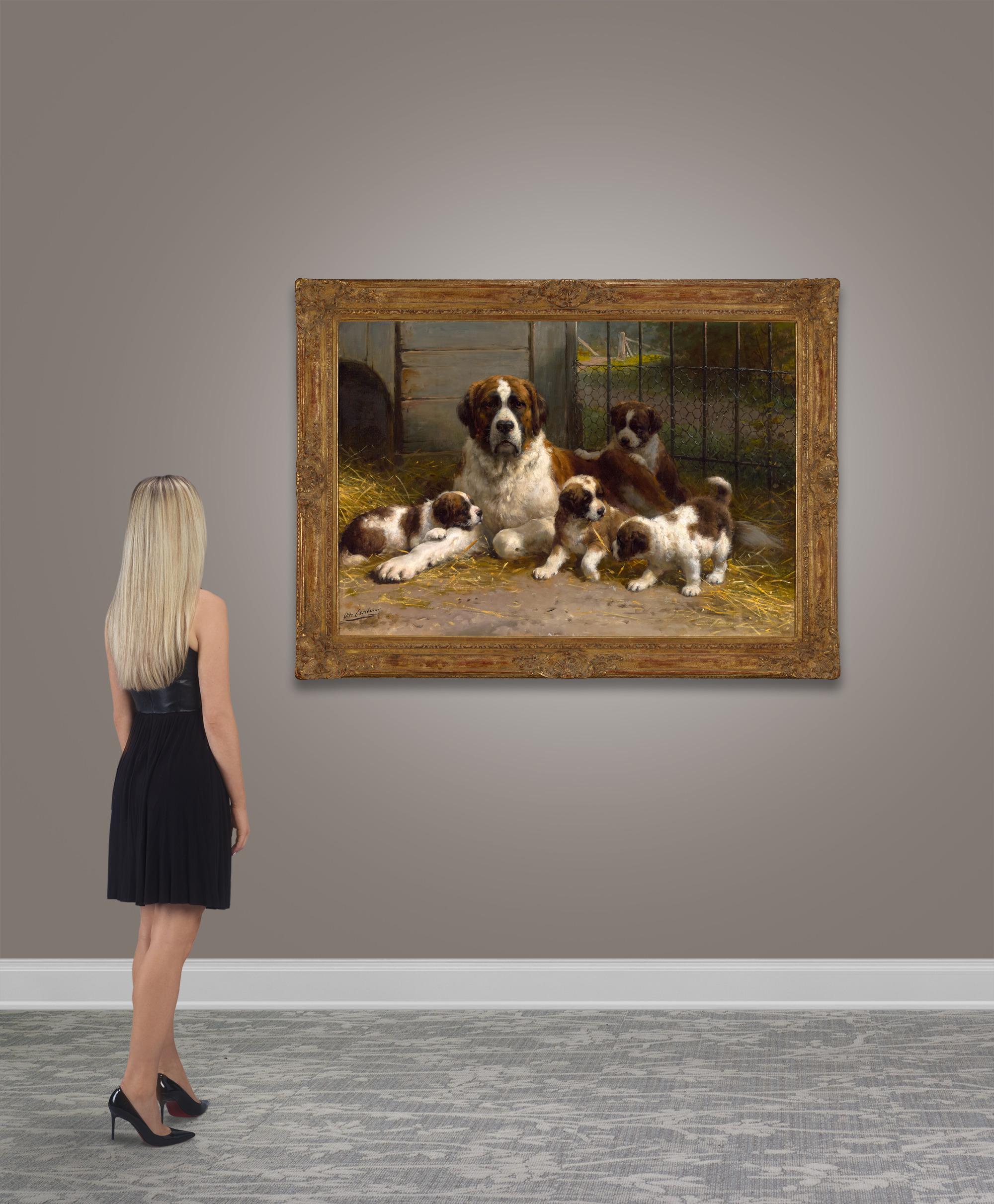 Eine wachsame Mutter von Otto Eerelman im Angebot 5