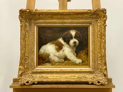 Sint-Bernard puppy - Otto Eerelman - Dutch - dog - Romantic - Swiss - European