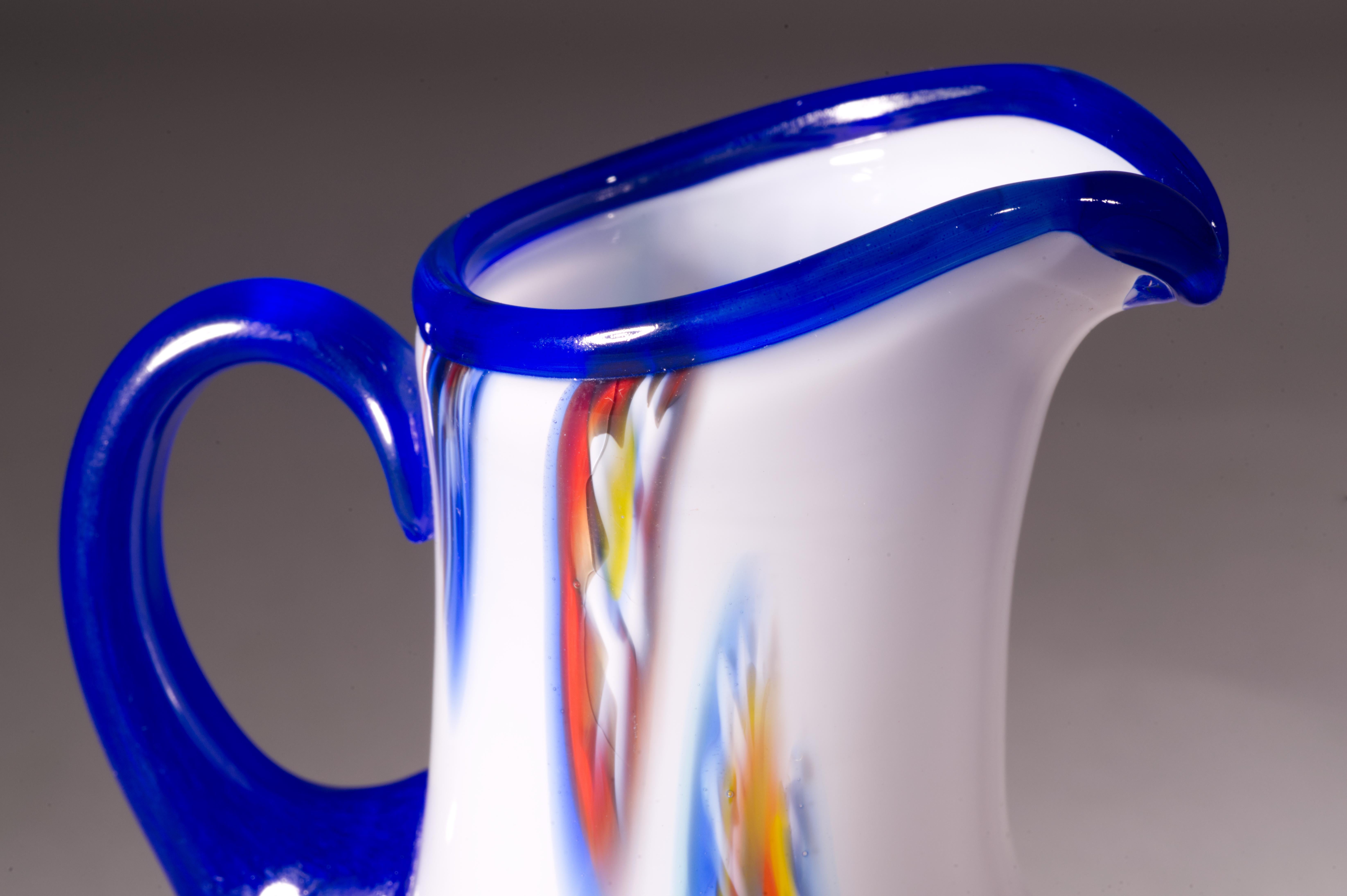 Vetro artistico Vaso Millefiori Otto Franek, Studio Art Glass americano in vendita