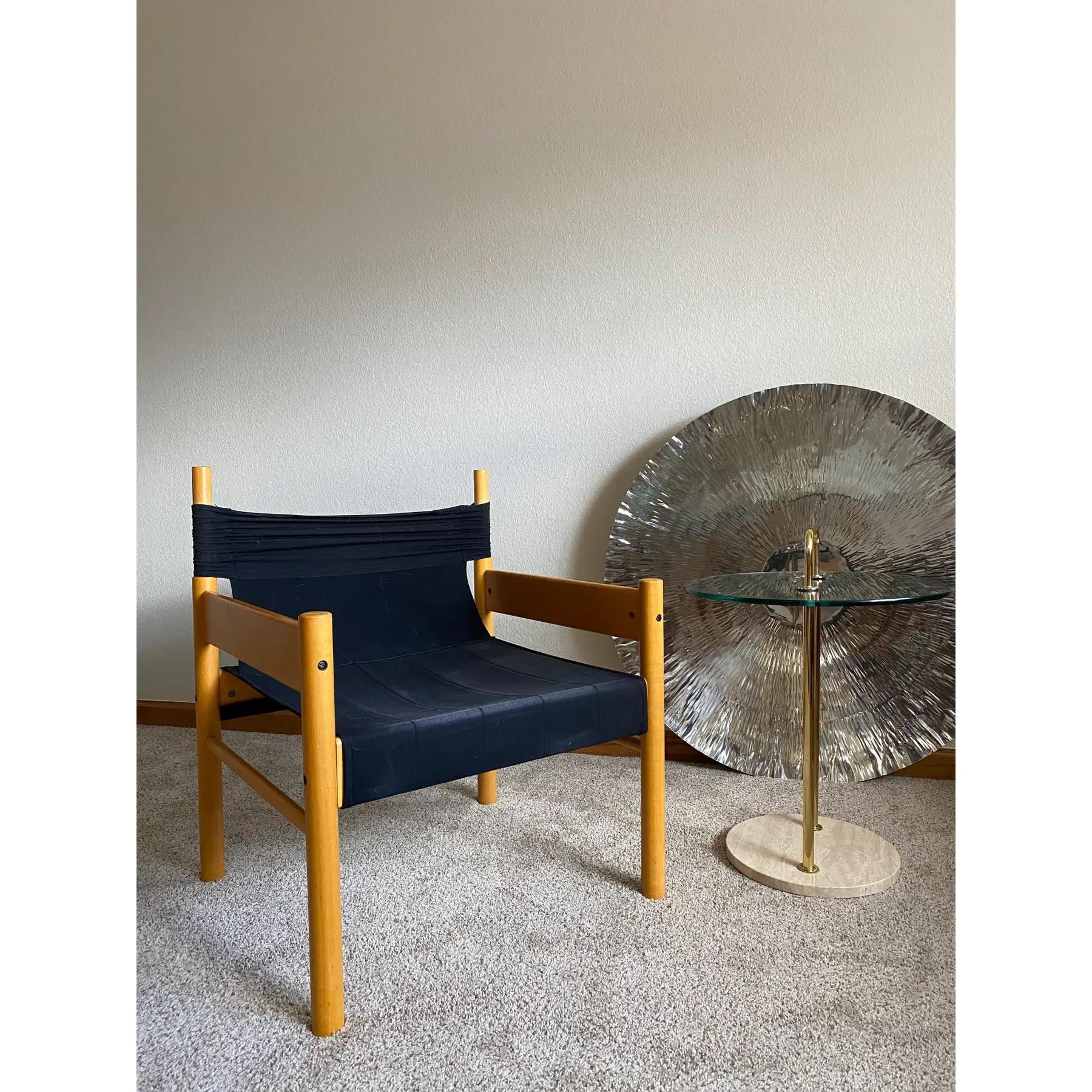 Otto Gerdau Minimalist Club Chair in Beech (Brazil) For Sale 3