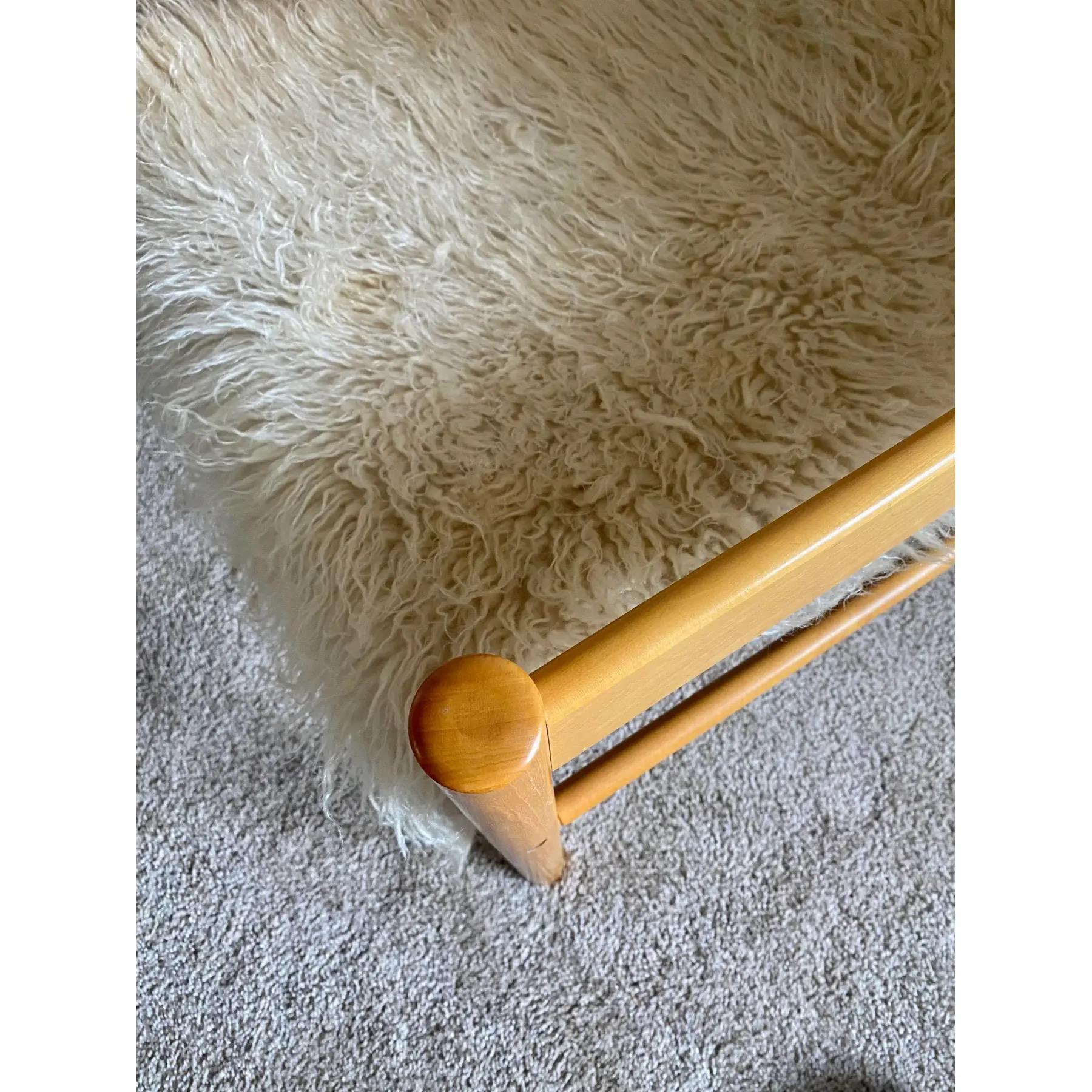 Otto Gerdau Minimalist Club Chair in Beech (Brazil) For Sale 5