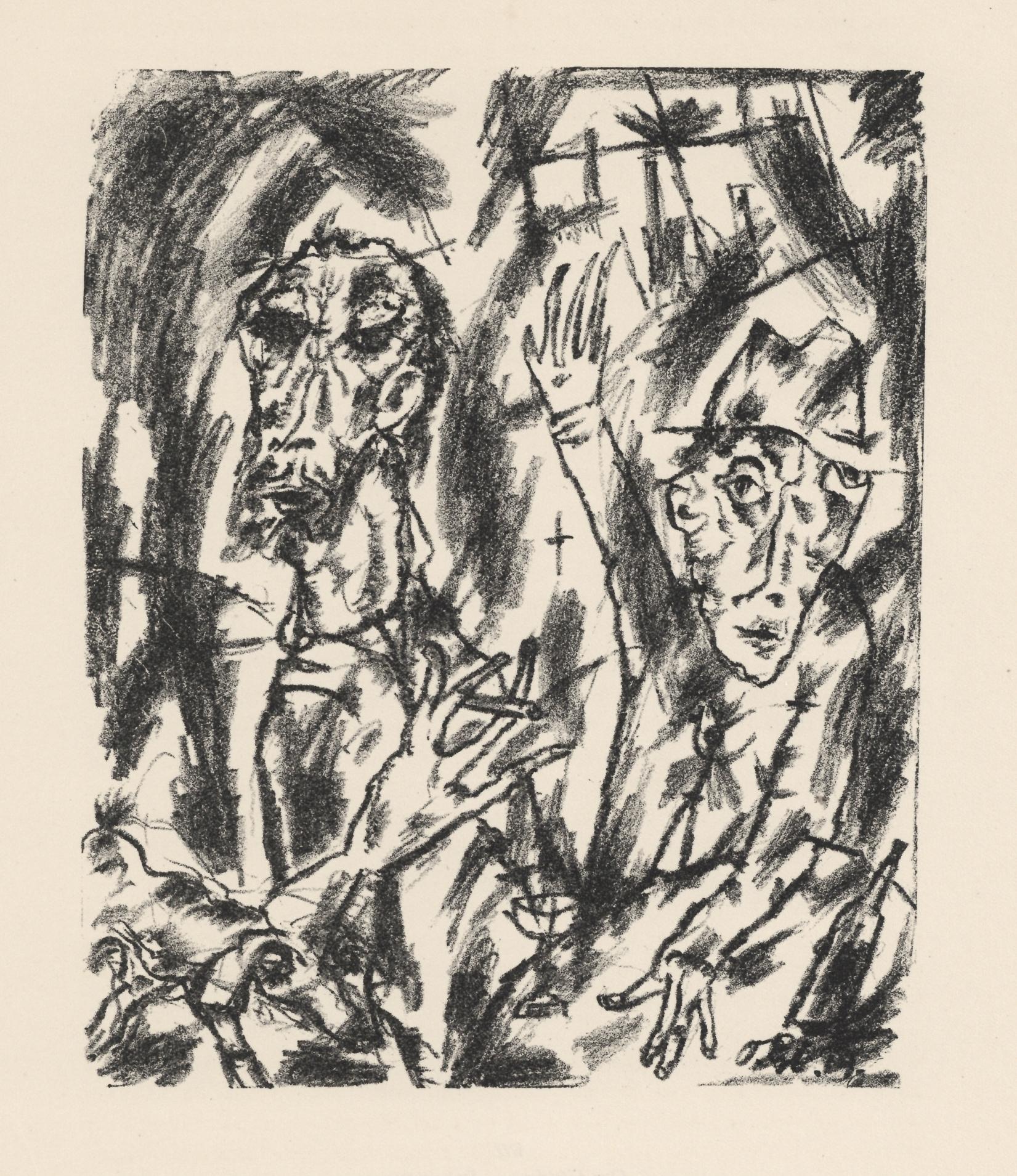 (after) Maurice de Vlaminck "The Longny Road" lithograph For Sale at 1stDibs