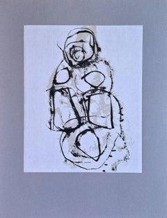 Untitled Composition II (Gestural Abstraction, Lyrical, Tachisme, Expressionism)