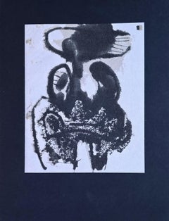 Untitled Composition IV (Abstraction gestuelle, Lyrique, Tachisme)